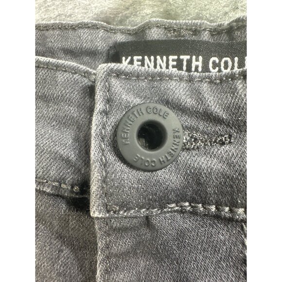 Kenneth Cole New York Mens Gray Denim Jeans 34X30 Relaxed Fit - Picture 6 of 7